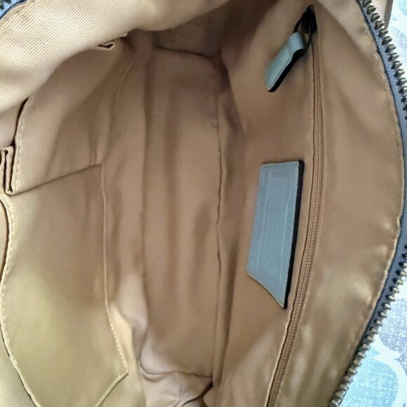 Coach 10379 Signature Light Blue Jacquard Hobo Bag – Excellent Condition - Picture 6 of 16